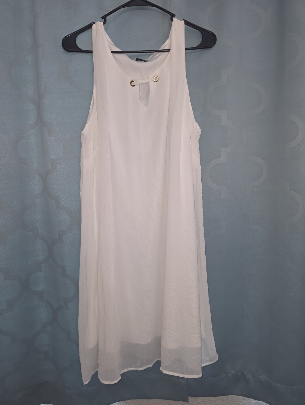 Chloe & Rene White Tunic Dress